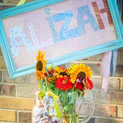 Alizah's 1st Birthday - Southern Vintage lemonade stand