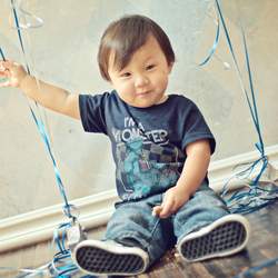 Bryce's 1st Birthday Party - Cookie Monster