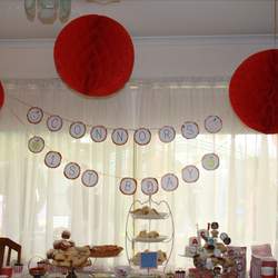 Connor William's 1st Birthday - Vintage Garden Tea Party
