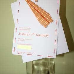 Up, up and away.... - An Orange Airplane Party