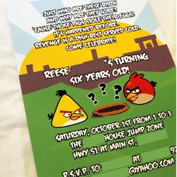 Happy Angry Birdsday to You! - Angry Birds