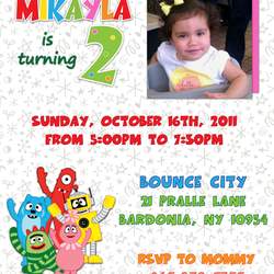 Mikayla's 2nd Birthday - Yo Gabba Gabba 