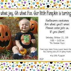 Little Pumpkin is Turning ONE! - Halloween First Birthday