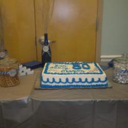 Joaquin celebrates his 80s - Blue & Silver