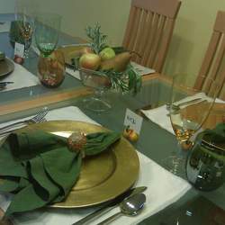 Thanksgiving Tablescape Ideas - None