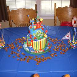 Carter's Second Birthday Bash - Elmo & Sesame Street