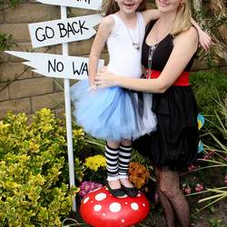 Alice in Wonderland 6th Birthday - Autumn's 6th Birthday