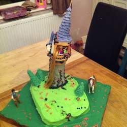 Maisy's 5th birthday - Rapunzel/Tangled