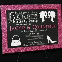 Twin's Barbie Birthday Party - Barbie Glam