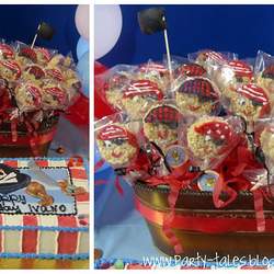 Little Pirates -First Birthday Party - Pirate 1st Birthday Party Boy