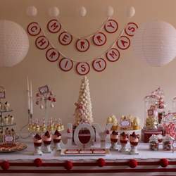 Red & White Inspired Pre - Christmas Party  - None