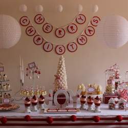 Red & White Inspired Pre - Christmas Party  - None