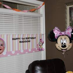 Minnie Mouse 1st Birthday - Minnie Mouse