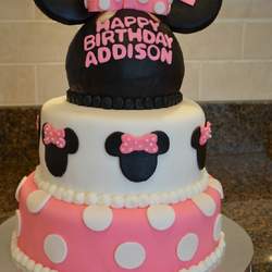 Addison's Minnie Mouse Party - Mickey Mouse Clubhouse or Minnie Mouse