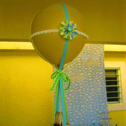 Balloons & Clouds Celebration - Birthday on New Year's Eve