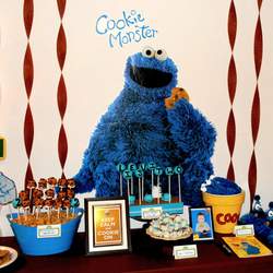 Levi's Cookie Monster 2nd Birthday - Cookie Monster