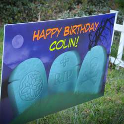 Son's 9yr Old Birthday - Halloween