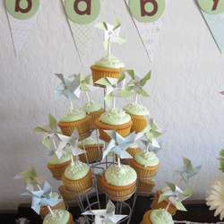 Pinwheel Themed Baby Shower - Pinwheels