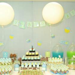 1st aniversary Bruno - Blue and Green