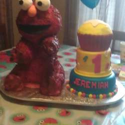 Jeremiahs Elmo party! - None