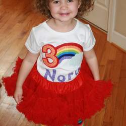 Rainbow 3rd Birthday - Rainbow