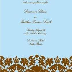 Wray Wedding - Blue and Brown