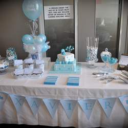 Xavier's Baptism - Little Blue Train