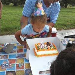 Destiny Three Birthday Party - Dora the Explorer