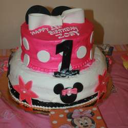 Zoey's 1st Birthday - Baby Minnie Mouse