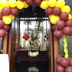 Tedak Siten (Indonesian traditional Ceremony) - Baby in Batik 