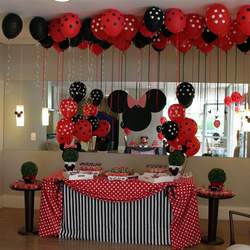 Red Minie Birthday Party - Minie