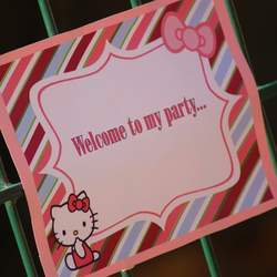 Skylar's First Birthday Party - Hello Kitty