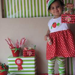 Roma's 2nd Birthday - Strawberry Shortcake