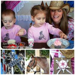Caroline's Cowgirl Party - Pony Party