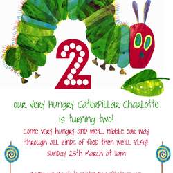 The very Hungry caterpillar 2nd birthday - The Very Hungry Caterpillar, by Eric Carle