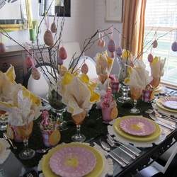 A Hoppin' Brunch - Easter polka dots and peeps