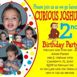 Curious Joshua Turns 2 - Curious George 