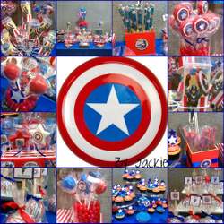 1 st birthday - Captain America