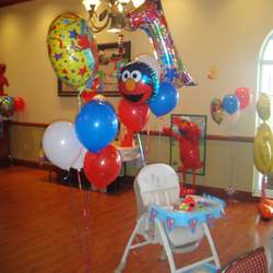 Jayden's Elmo 4th of July 1st Birthday - Elmo and Red, White & Blue