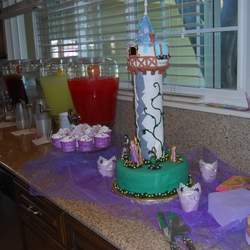Grace's 5th Birthday  - Rapunzel - Tangled