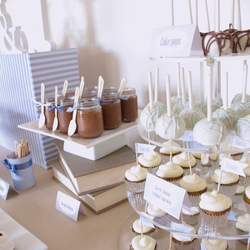 Twin boys Christening dessert table - Peter Rabbit