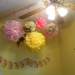 Madisyn's 12th birthday party - Giraffes, pink and yellow