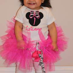 Leilany's 1st Birthday - Minnie Mouse