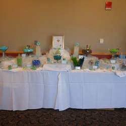 Welcome baby Isaac - Brown and Green Bear Themed shower