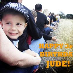 Jude's turns 3 Choo Choo - Vintage Train Party