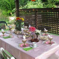 Sydney's birthday Tea - A Tea Party in the Park