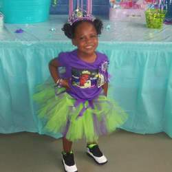 PRINCESS Ka'Zyriah 3rd BIRTHDAY BASH - PRINCESS AND THE FROG