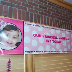 Vanessa's 1st Birthday Party - Princess theme