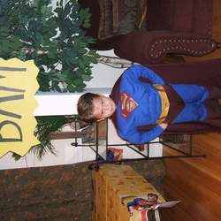 Marcus' superhero party - Superman