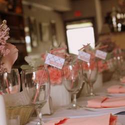 Pink + Navy Tea Party Inspired Baby Shower - Tea Party